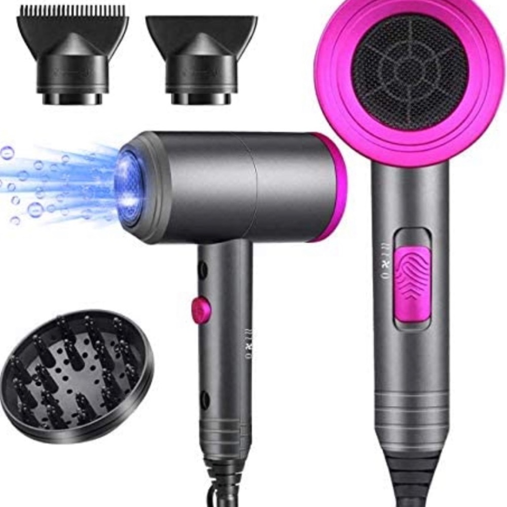 Ionic Hair Dryer, 1800W Professional Blow Dryer